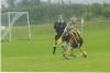 Referee Dave Stevens keeps a close eye on Vets Tiv Lowe and Jim Daly (Vets game 2004) by Fozzy